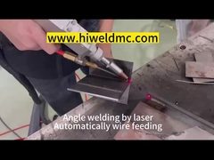 حداکثر قدرت لیزری جوش لیزر فیبر 4 در 1 ماشین